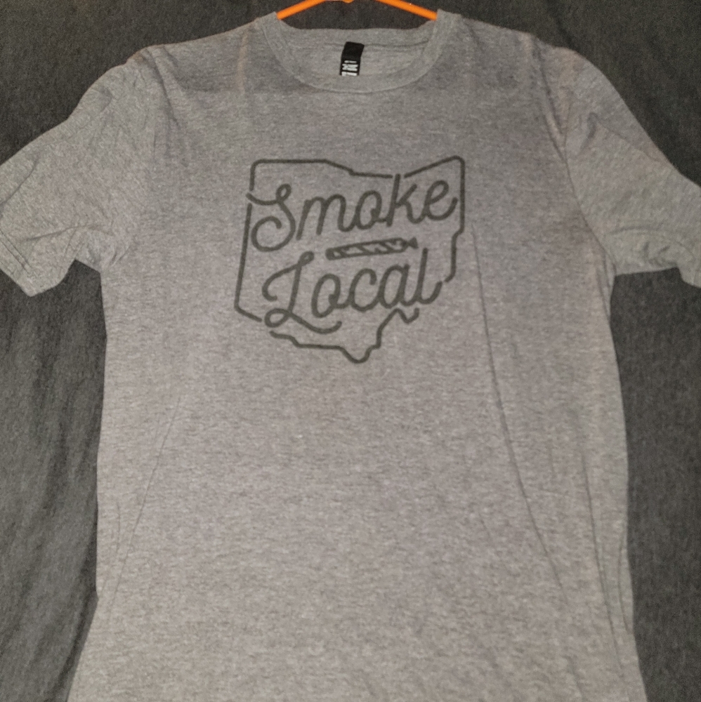 Ohio Smoke Local T-Shirt - Medium - Grey
